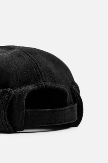 CONTRAST SHORT HAT - Black by Zara - Image 5