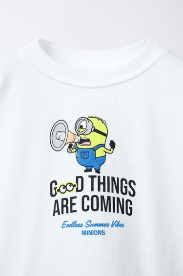 MINIONS © PRINT T-SHIRT - White by Zara - Image 2