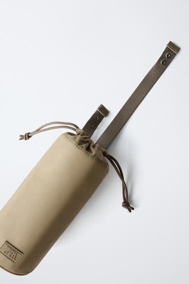 BOTTLE HOLDER BAG - Camel Brown by Zara - Image 2