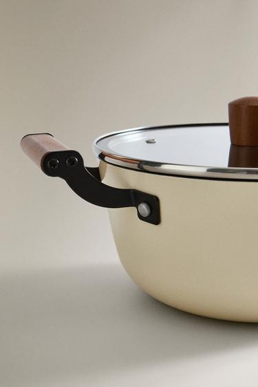 IRON POT WITH LID - Cream by Zara - Image 2
