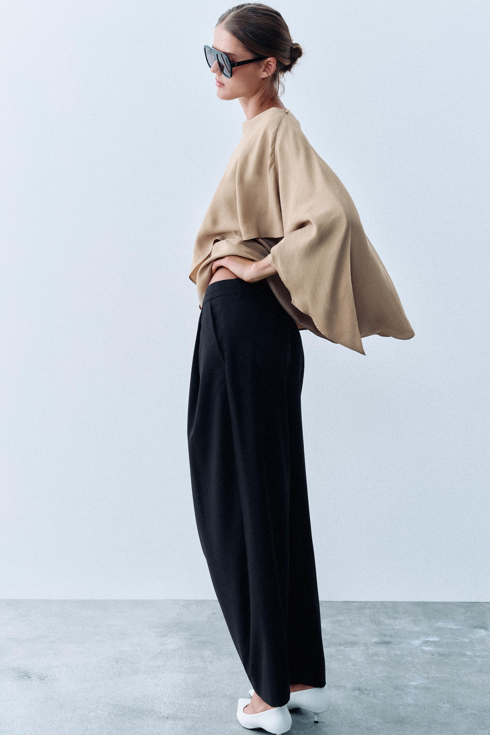 PLEATED BALLOON PANTS