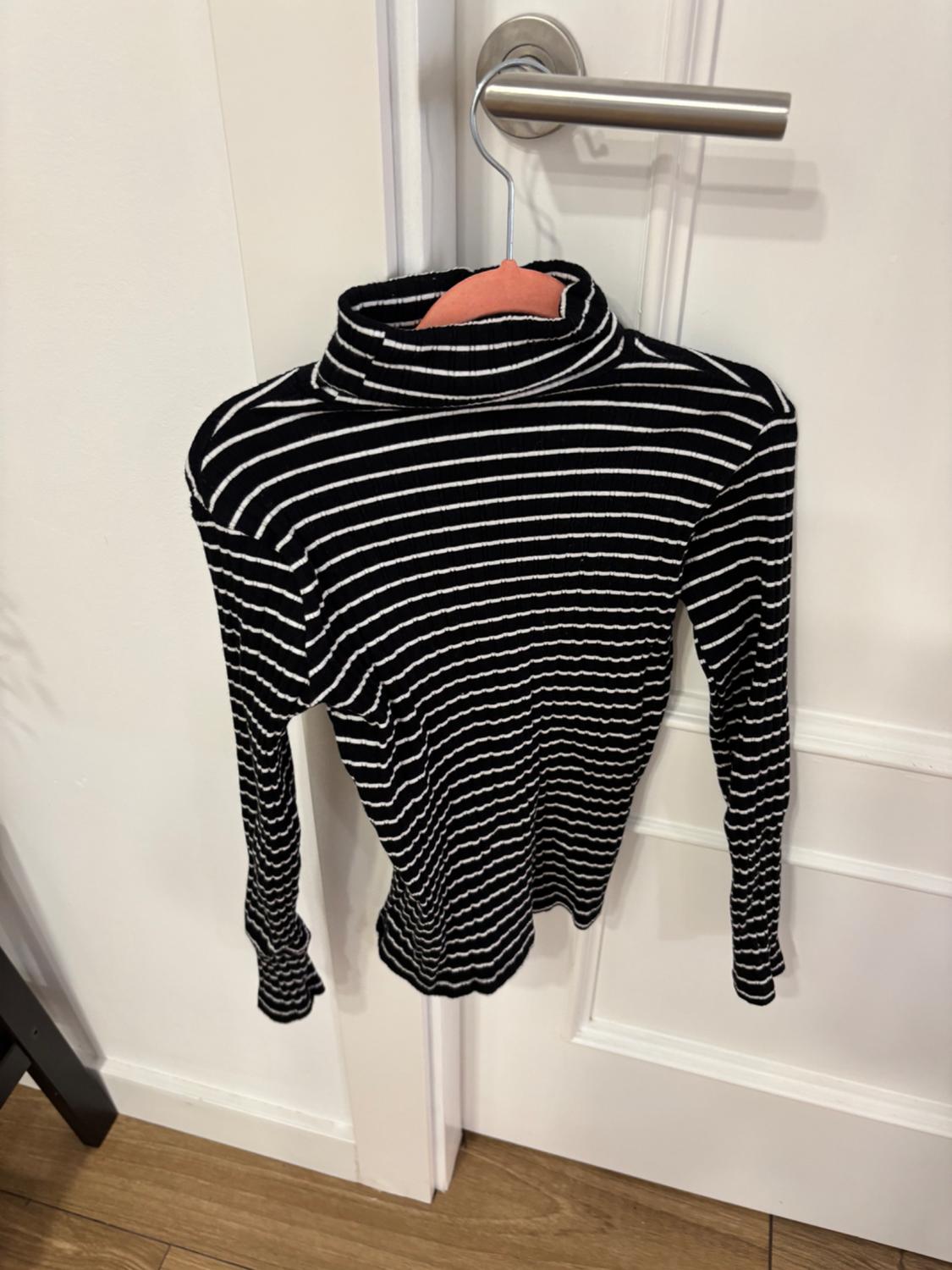STRIPED RIBBED T-SHIRT - Image 2
