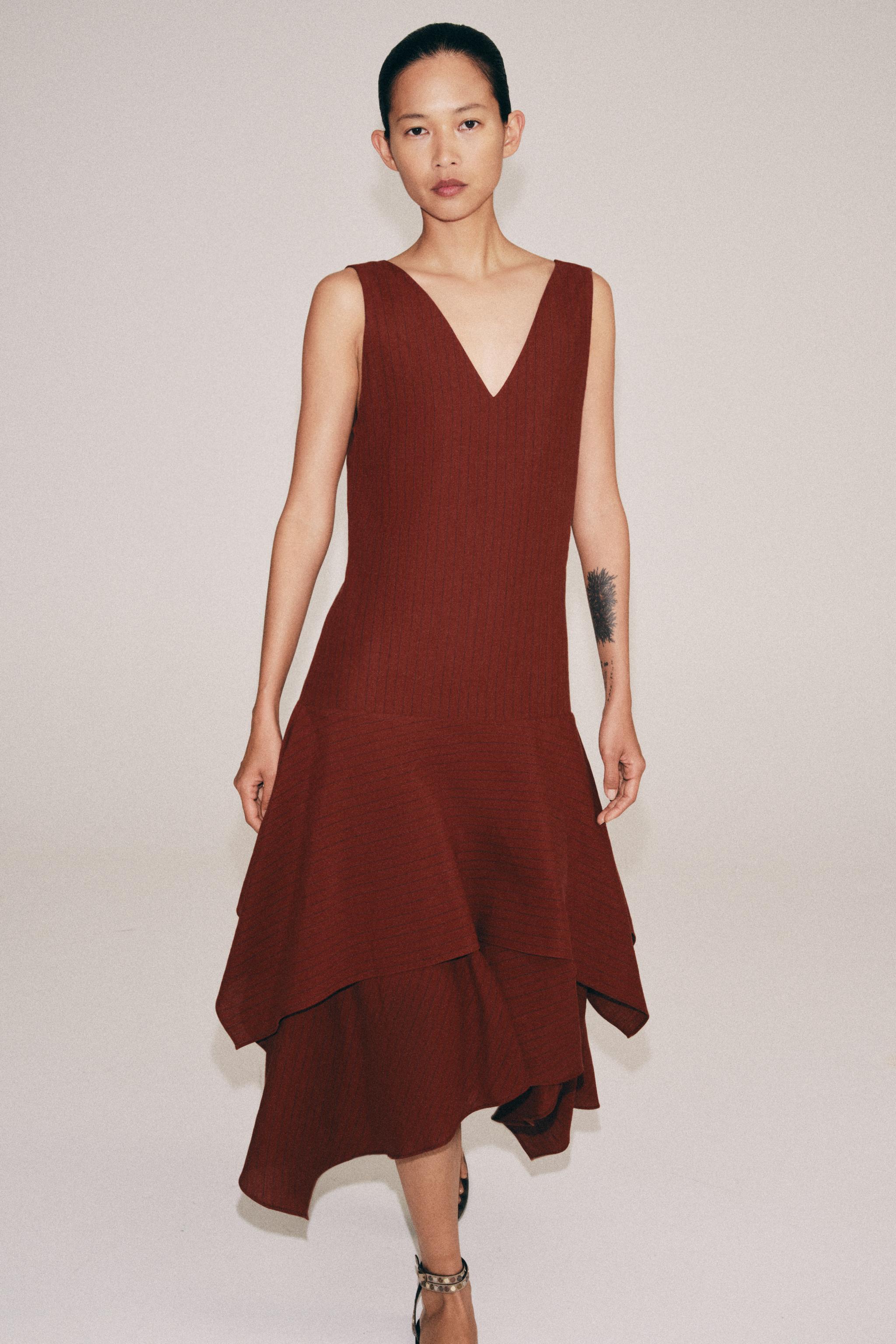 レディースオレンジドレスワンピース | ZARA 日本