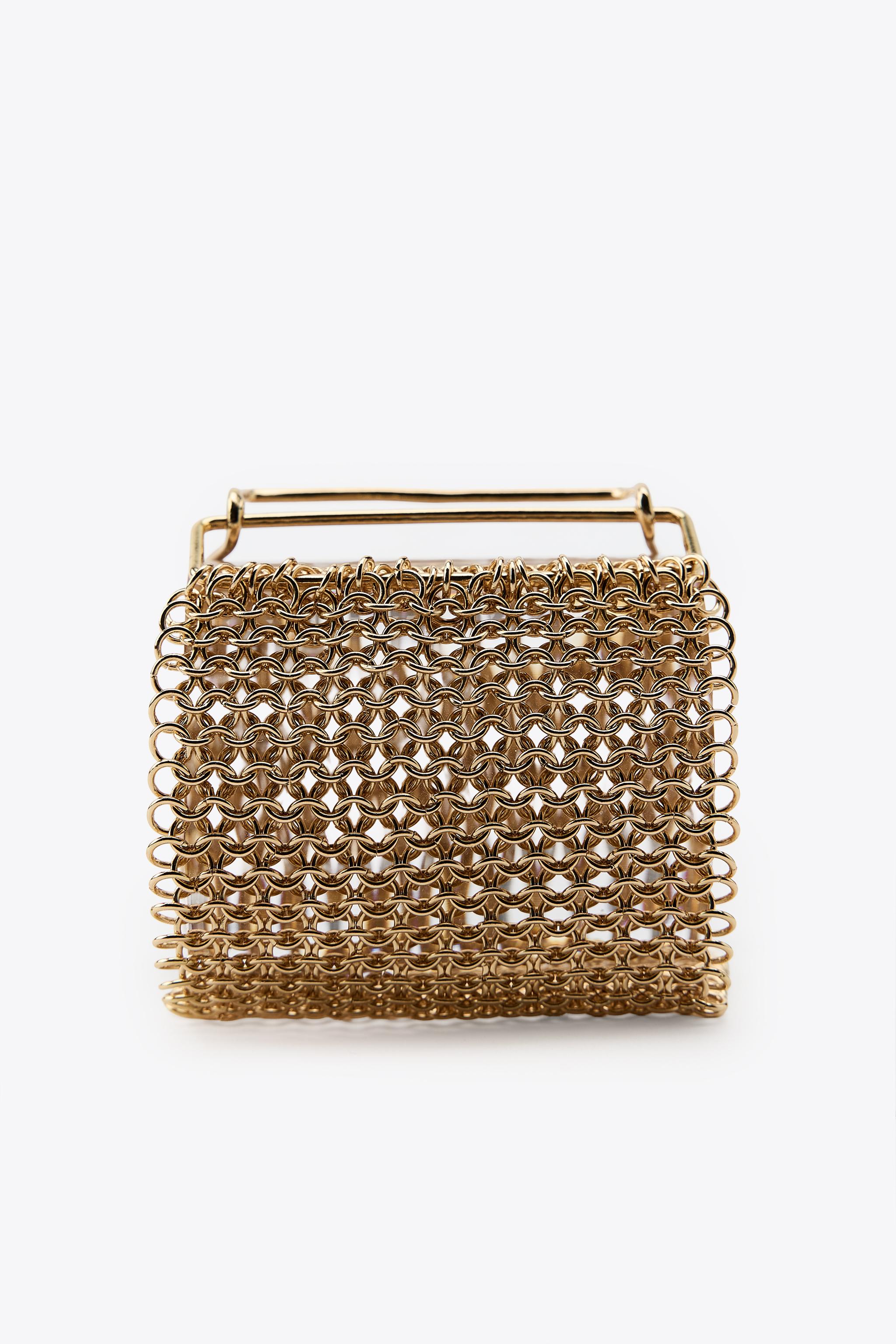 【(*╹▽╹*)♡♡♡】E182  (5,400)⇒セ4,860円他お纏め メタルメッシュブレスレット - ゴールド | ZARA Japan / 日本