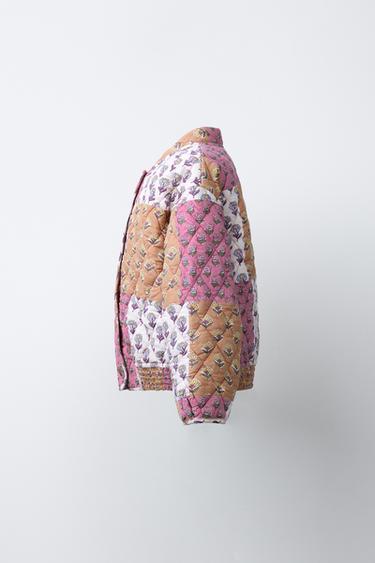 PATCHWORK BOMBER JACKET - Various by Zara - Image 3