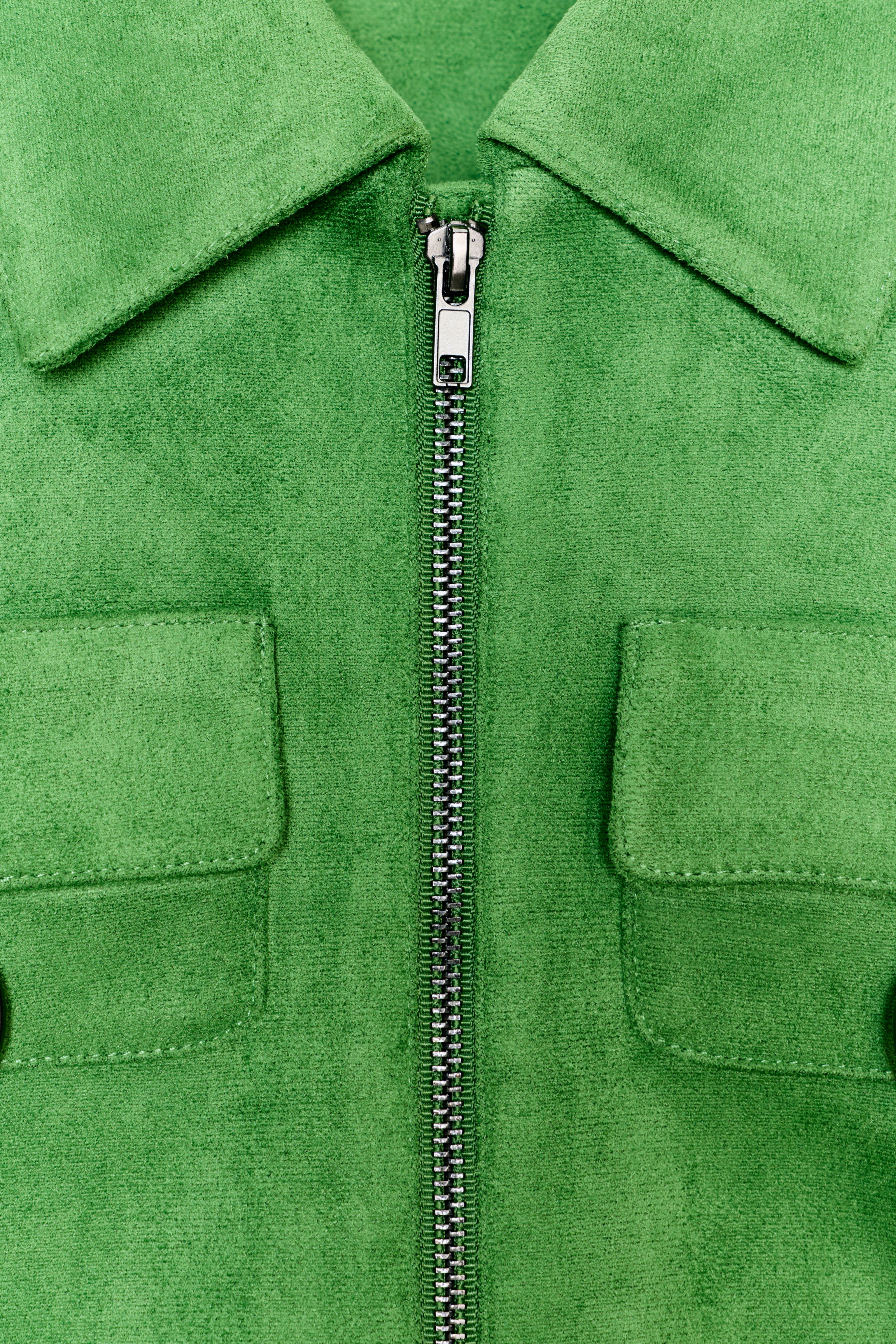 VESTE COURTE EFFET DAIM