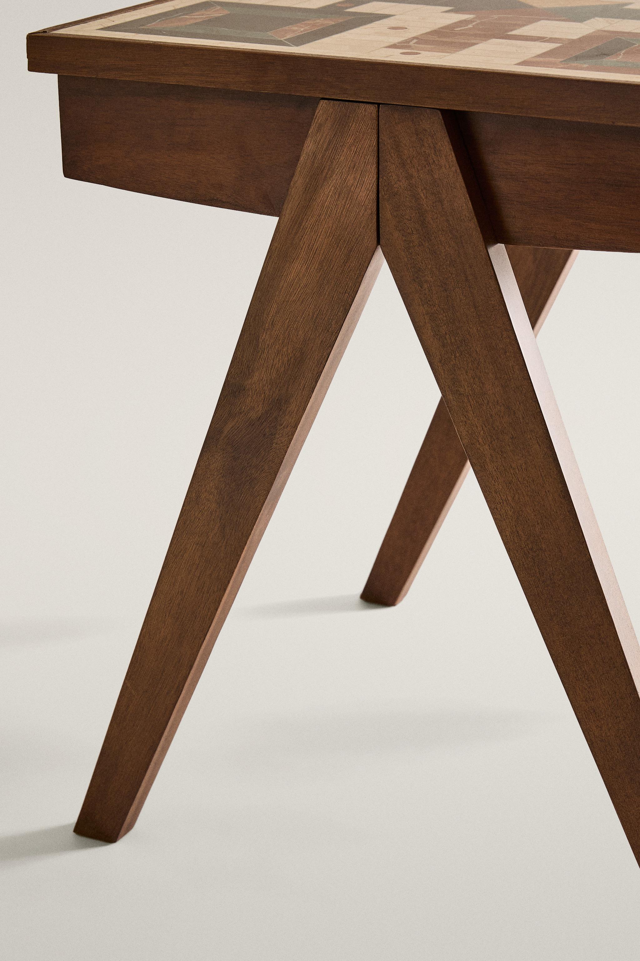 MARBLE PARCHIS SIDE TABLE