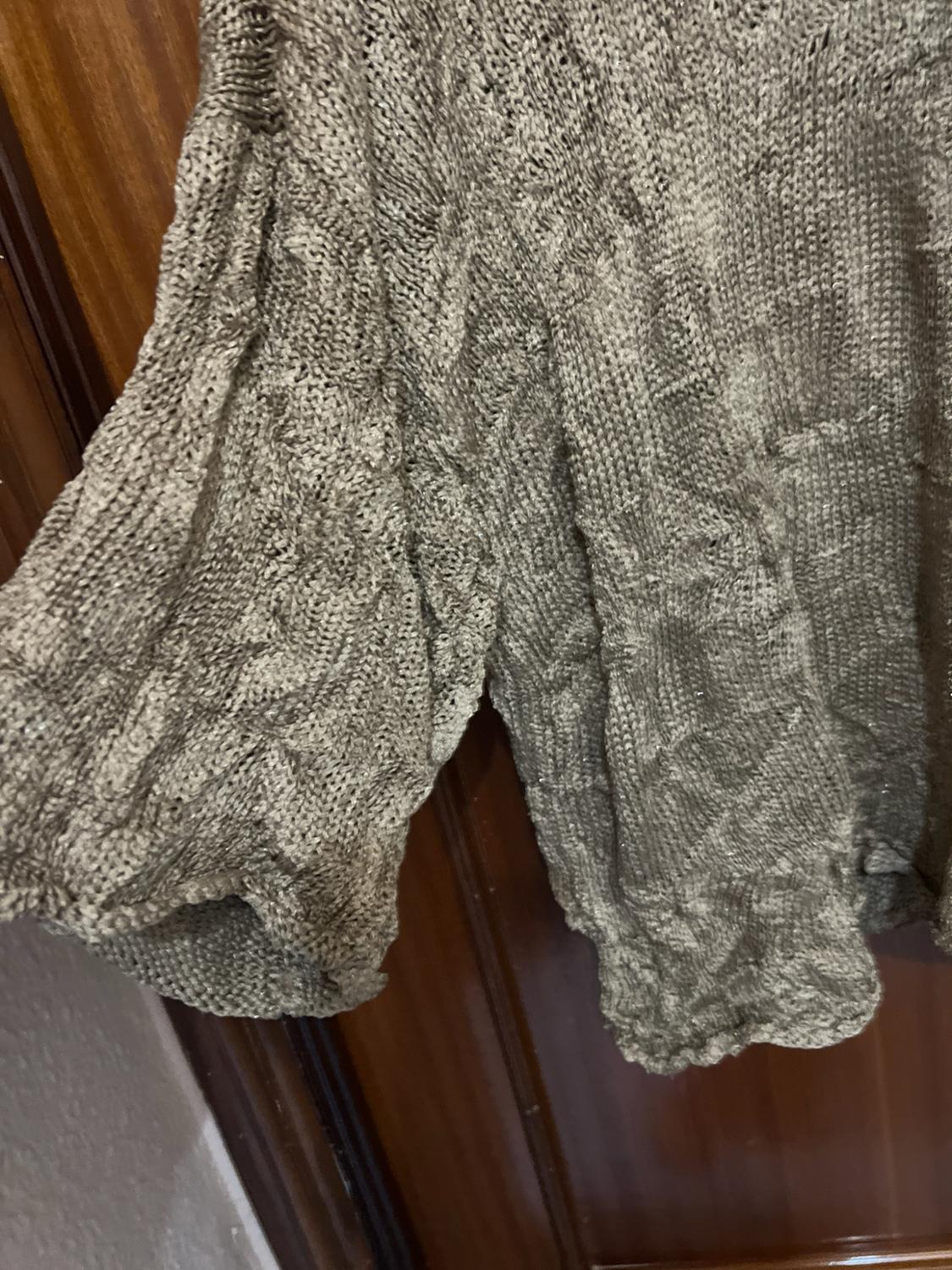 CRINKLE-EFFECT KNIT JUMPER - Image 3