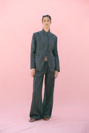 LOOK - Violet chiné de Zara