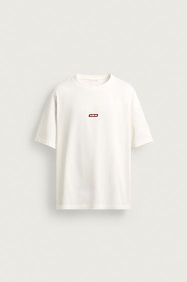 CAMISETA ESTAMPADO FOTOGRÁFICO PUKAS SURF X ZARA - Blanco roto de Zara