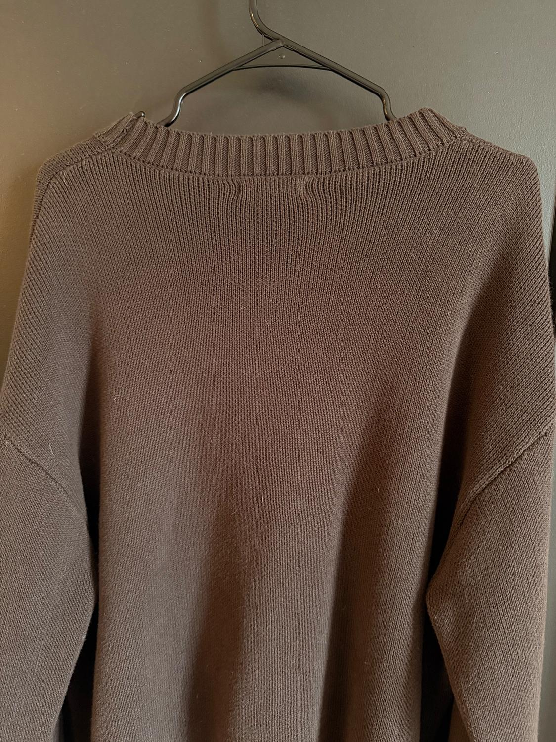 WASHED EFFECT TEXT SWEATSHIRT - Image 2
