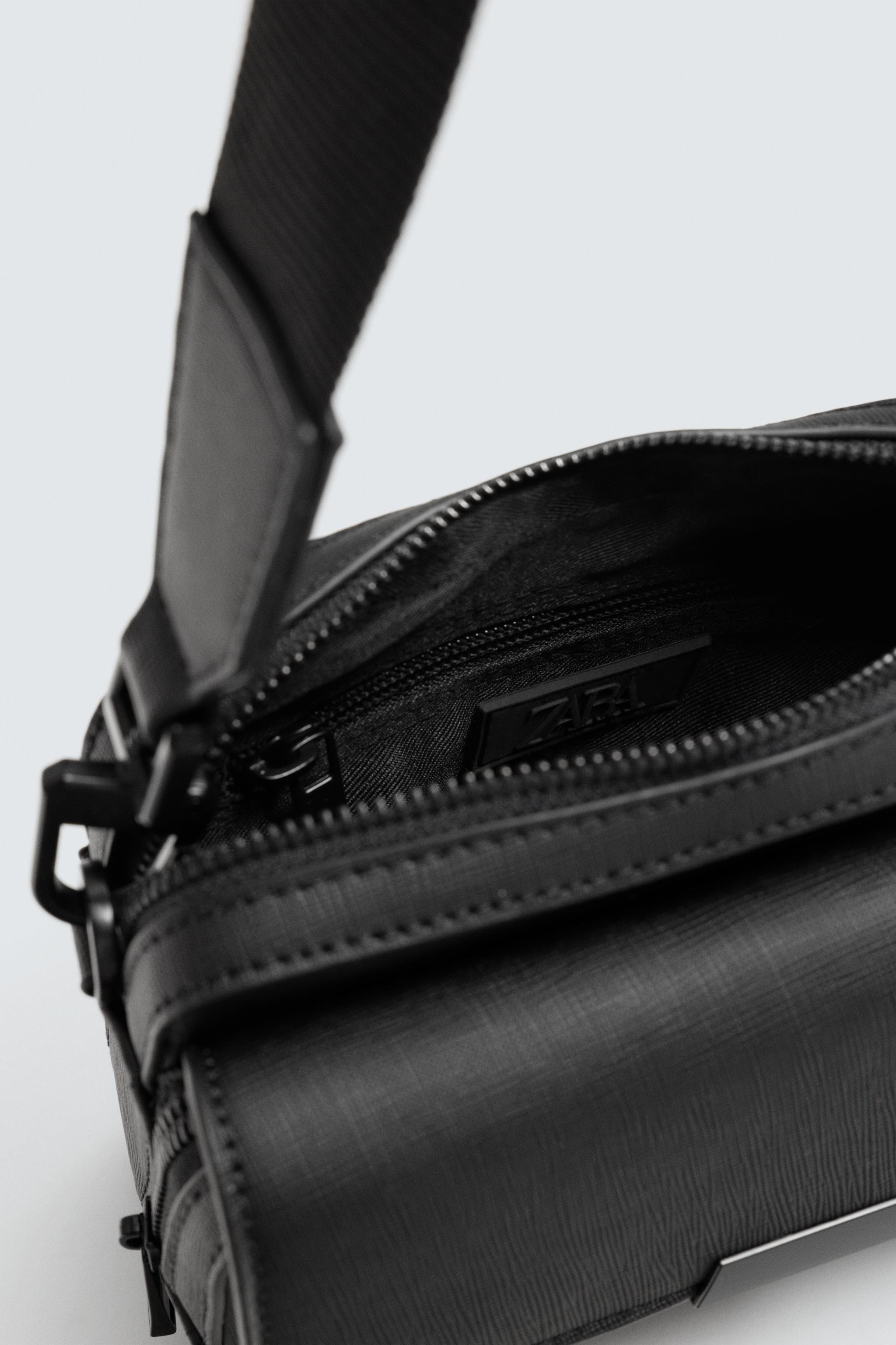 TEXTURED CROSSBODY BAG