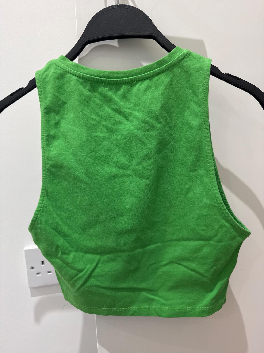 GREEN CROP TOP - Image 3