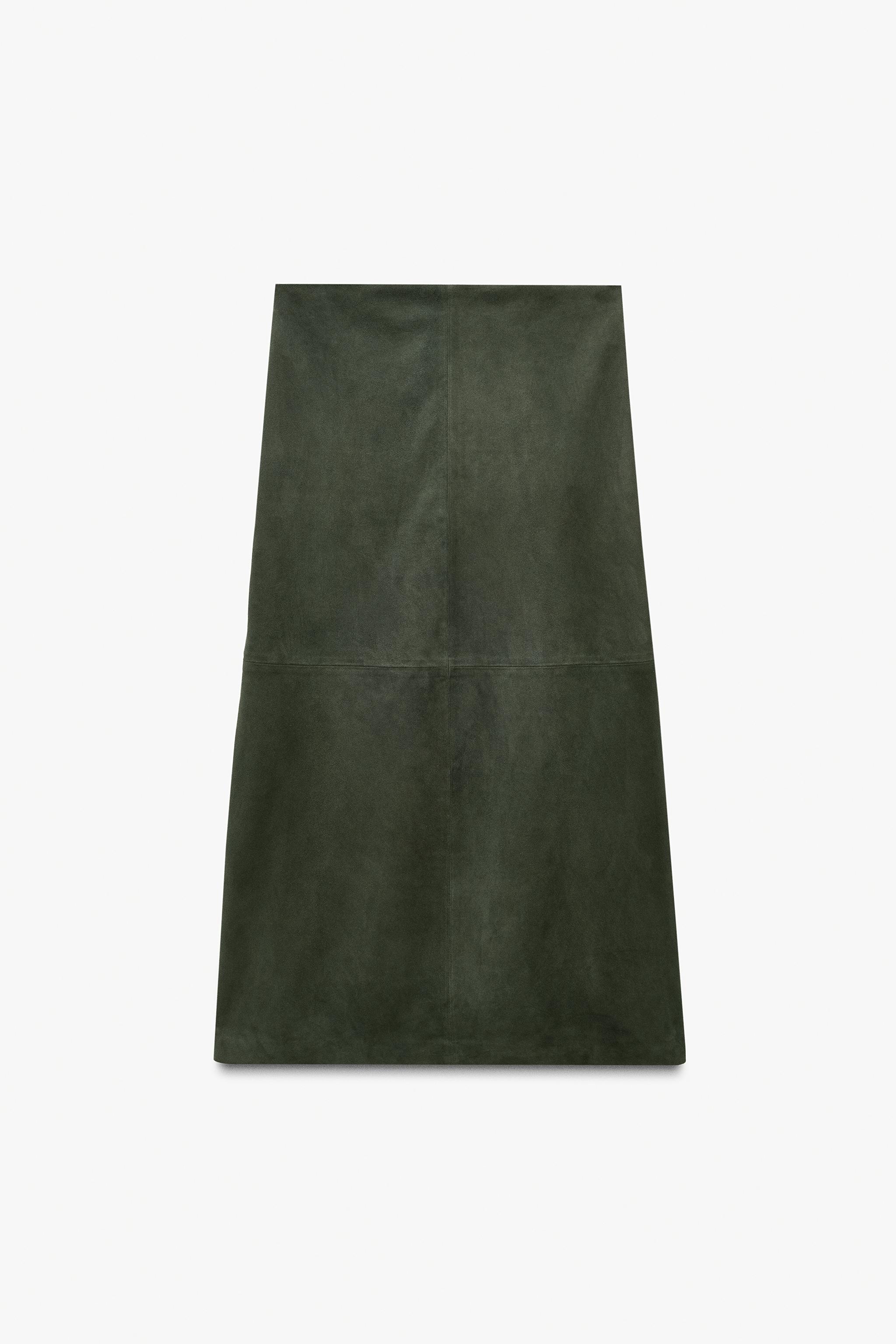 スカート suede skirt Amazon.com: VNDFLAG Women's High Waist Faux Suede Side Split