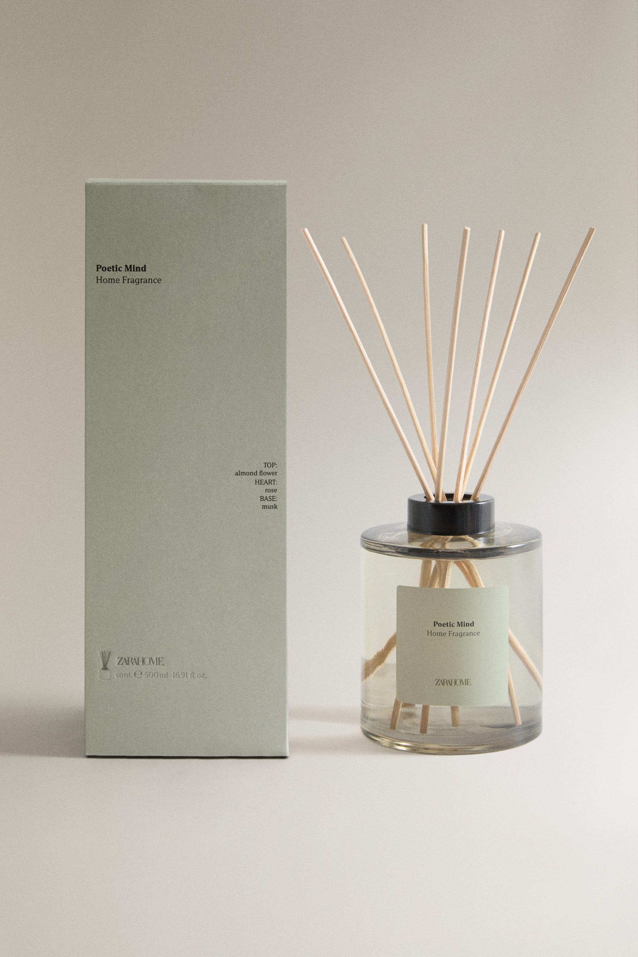 ZARA  ラージエッセンシャルディフューザー 500ML）POETIC MIND リードディフューザー - パウダーピンク | ZARA