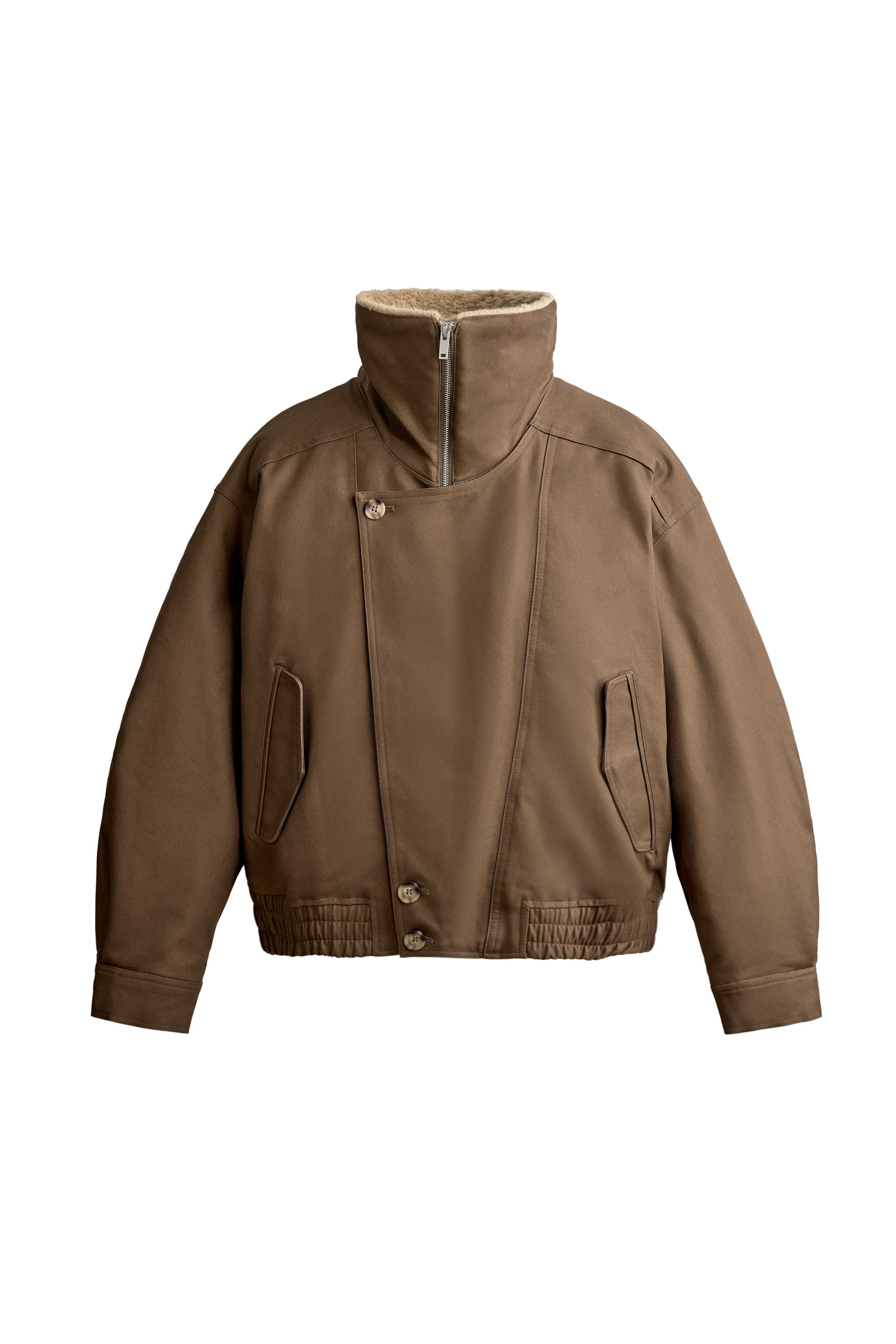 CAZADORA ACOLCHADA CROPPED FIT