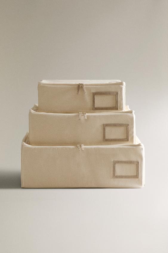 BOÎTE D'ORGANISATION MOYENNE POUR PLACARD - Écru de Zara - Image 5