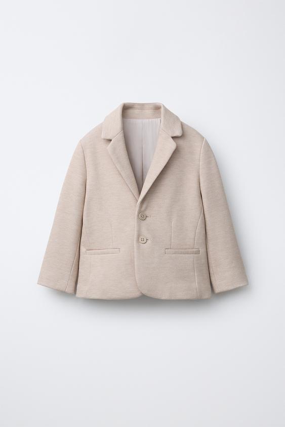 BLAZER TRAJE COMFORT - Beige claro de Zara - Imagen 0
