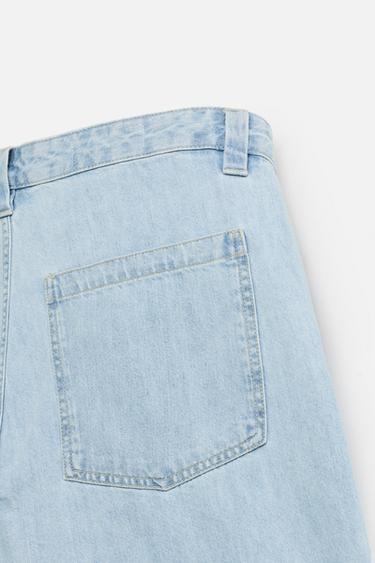 DENIM SHORTS - Sky blue by Zara - Image 8