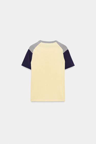 TOP EN MAILLE COULEUR BLOCK - Multicolore de Zara - Image 6