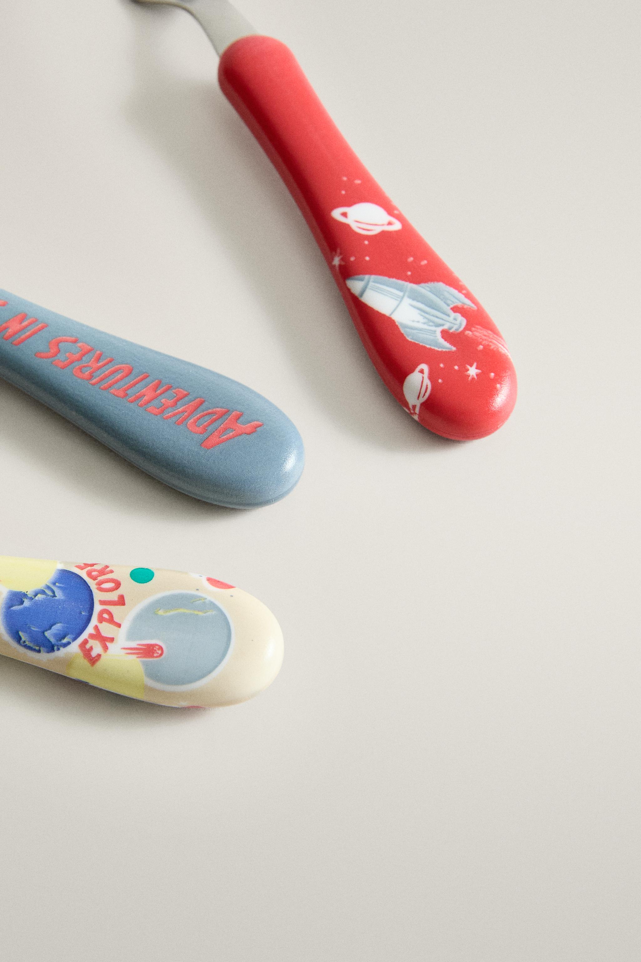 KIDS' SPACE FLATWARE SET