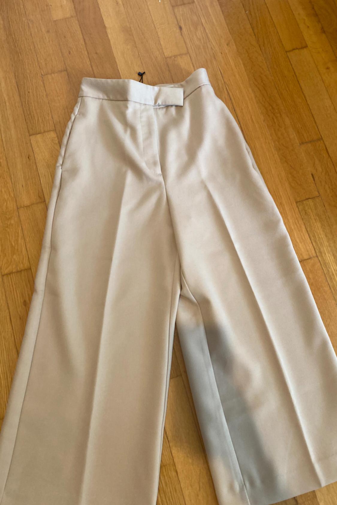 CROPPED PALAZZO TROUSERS