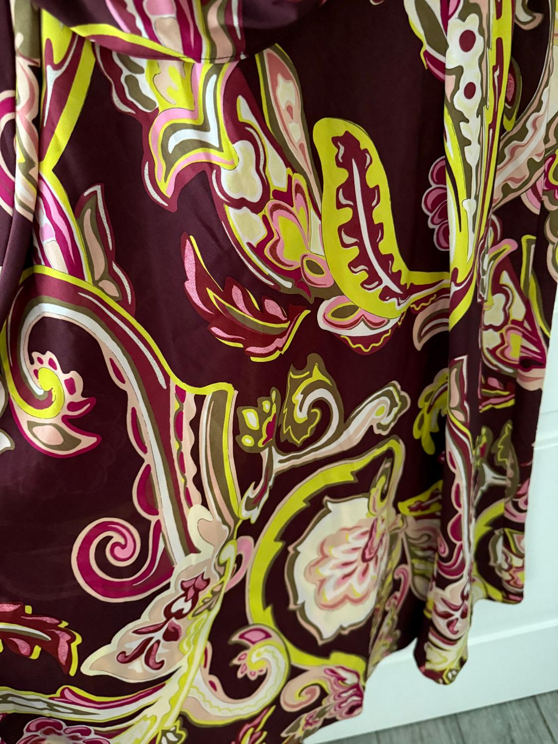 PRINTED MIDI DRESS - Image 3