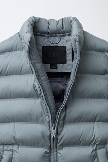 GILET ULTRALÉGER DÉPERLANT - Gris bleu de Zara - Image 4