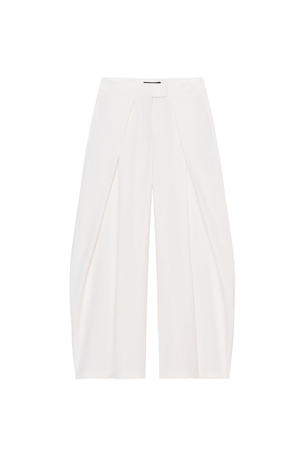 ZW COLLECTION PLEATED WIDE LEG PANTS - image 3