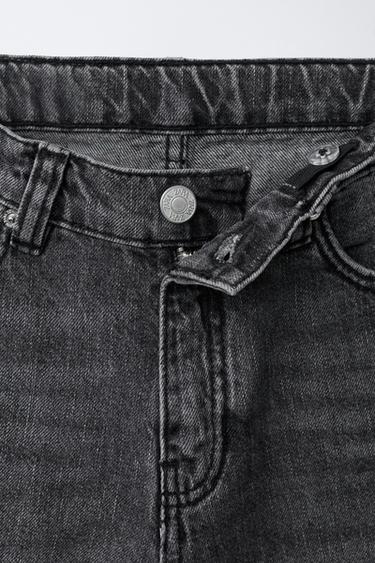 JEANS BARREL BALLOON - Gris de Zara - Image 3