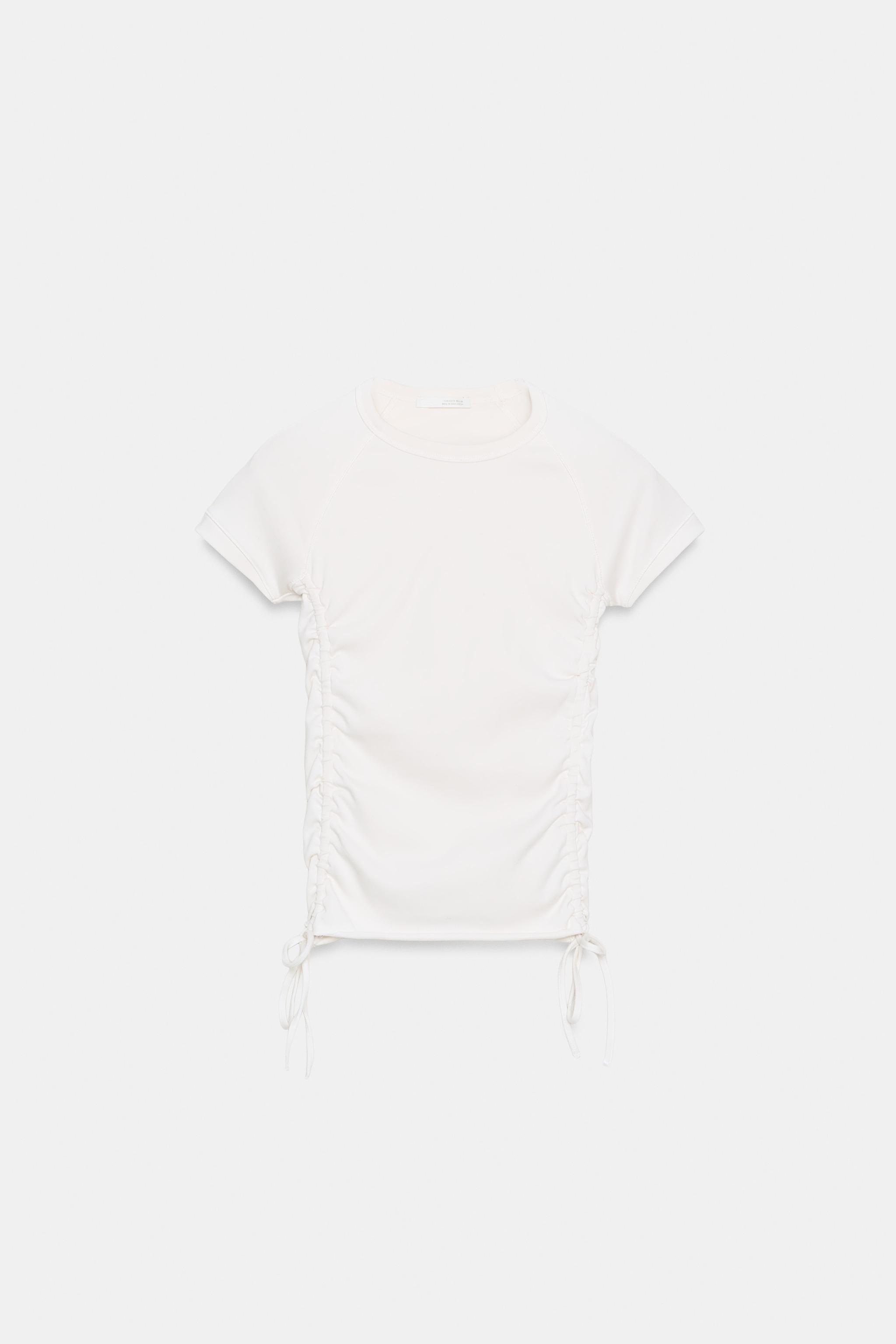 AYARLANABİLİR BÜZGÜLÜ T-SHIRT - Görsel 3
