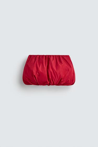 CHÂN VÁY MINI PHỒNG HARRY LAMBERT FOR ZARA X DISNEY - Màu đỏ đậm từ Zara