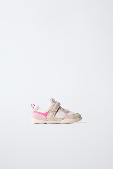 Zara BAREFOOT COLOR SNEAKERS - Pink