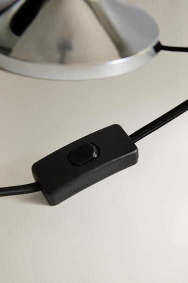 METAL AND GLASS TABLE LAMP - 937 by Zara - Image 3