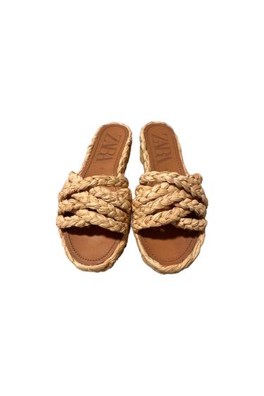 PLATFORM WOVEN SANDAL