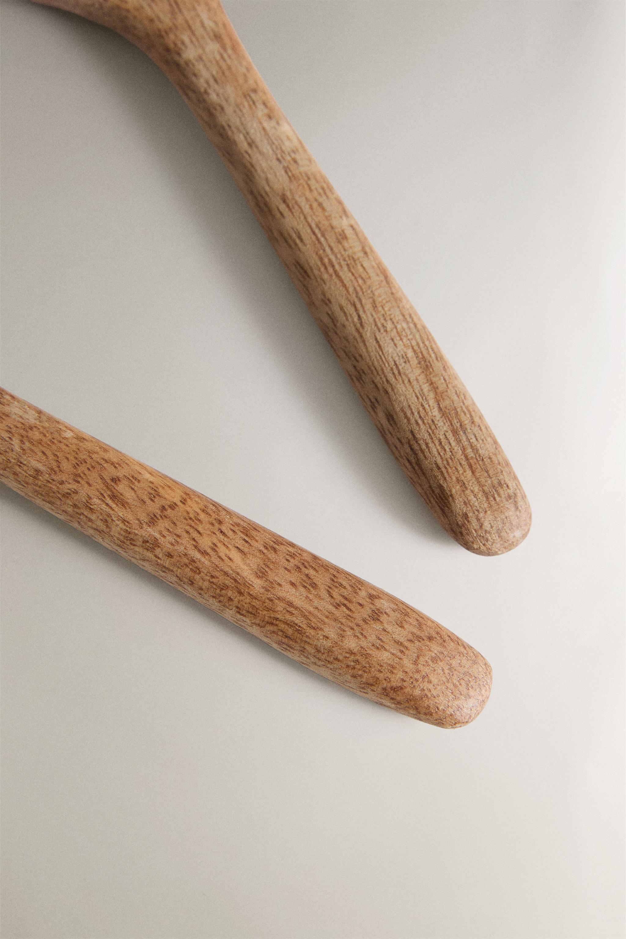 MANGO WOOD SALAD CUTLERY SET