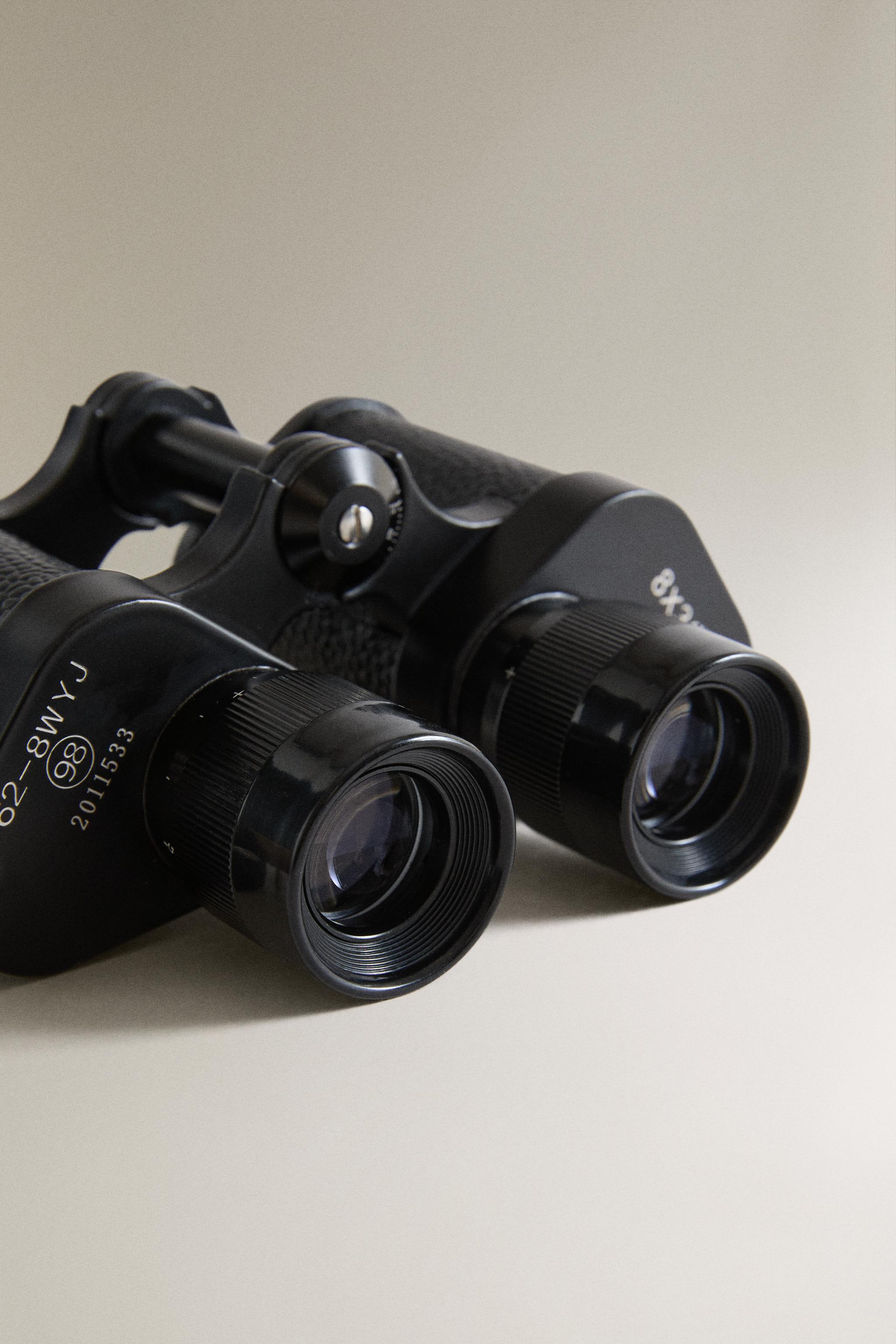BINOCULARS AND CASE