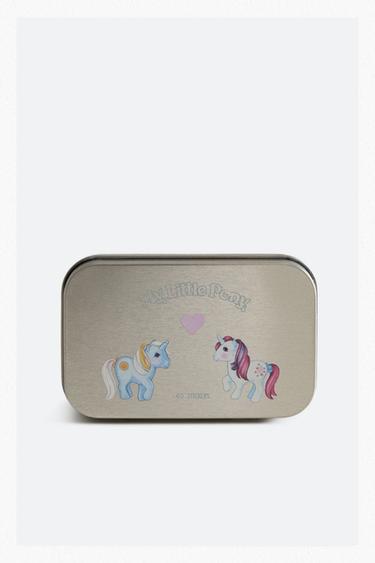 メタルボックス＆ステッカーパック マイリトルポニー©マルチカラーZaraのメタルボックス＆ステッカーパック マイリトルポニー© - マルチカラー 
