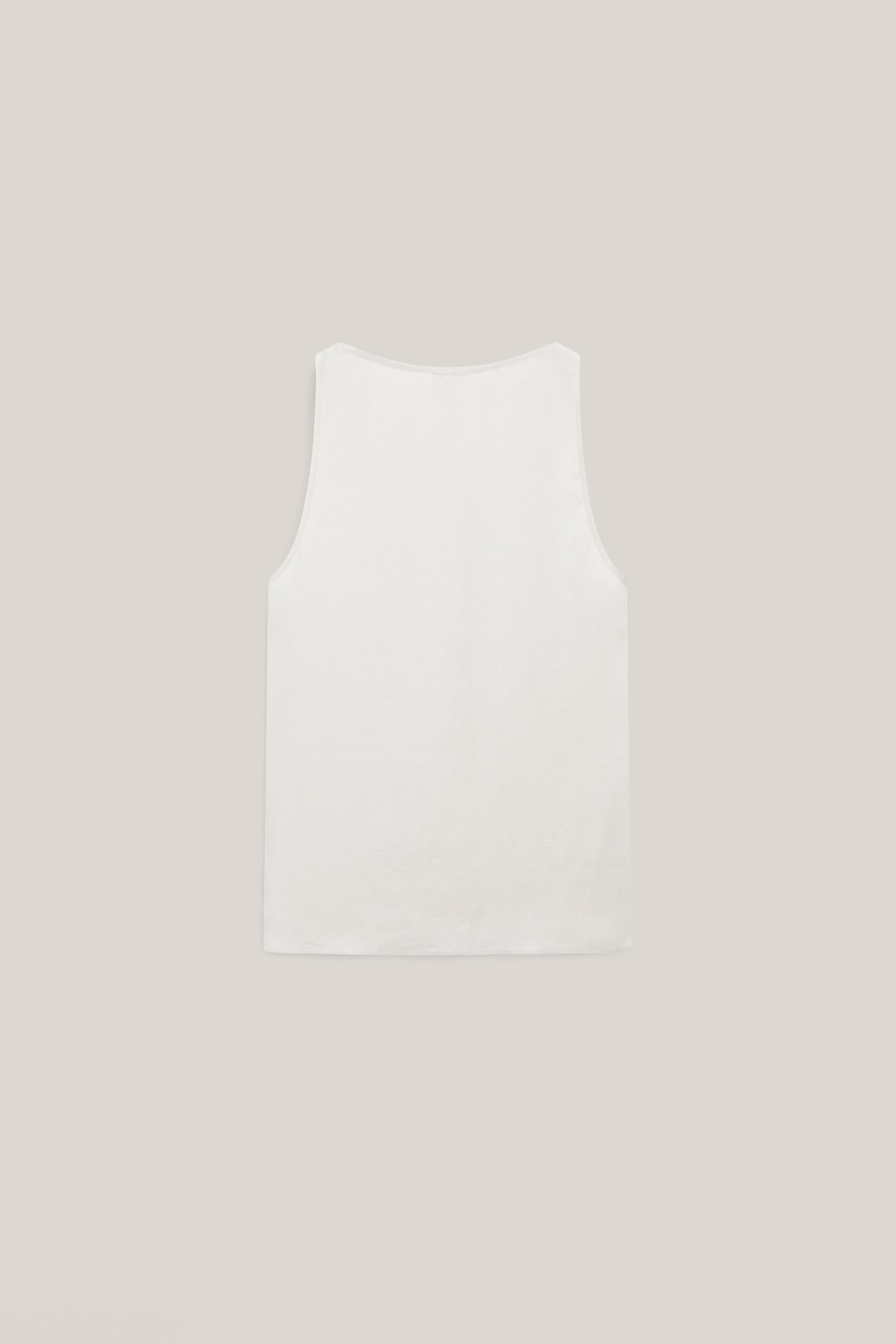 100% silk wide strap top - LIMITED EDITION