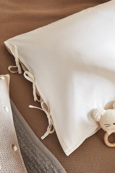 PLAIN CHILDREN’S PILLOWCASE - Oyster-white by Zara