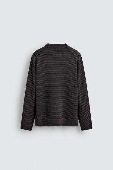 STRIPED JACQUARD SWEATER - Stripes by Zara - Image 7