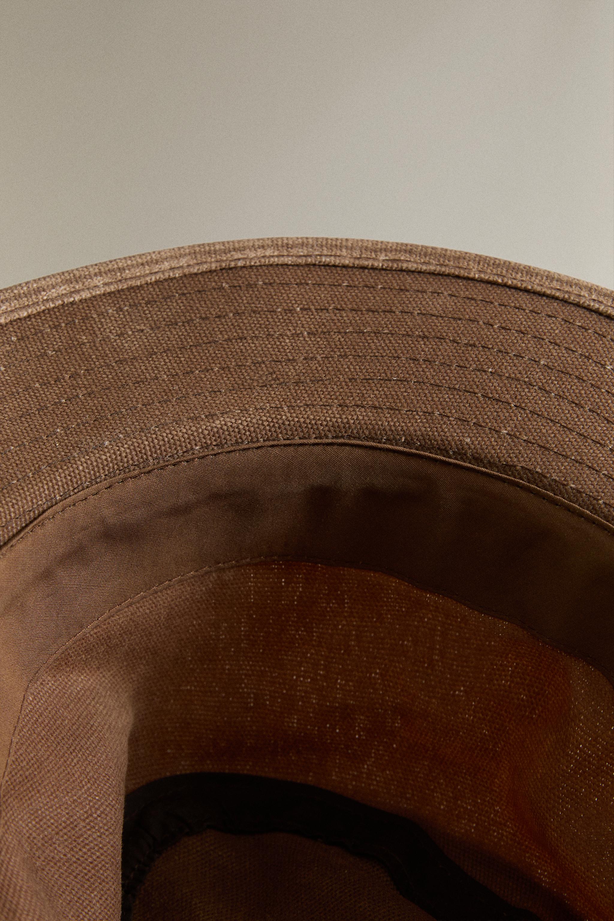 WAXED COTTON HAT