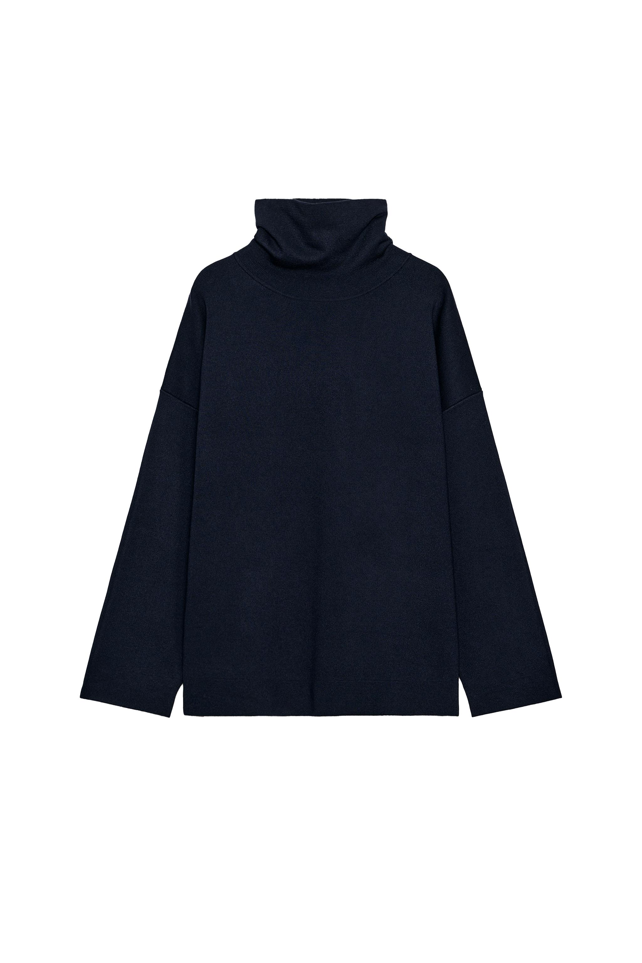 HIGH-NECK KNIT JUMPER