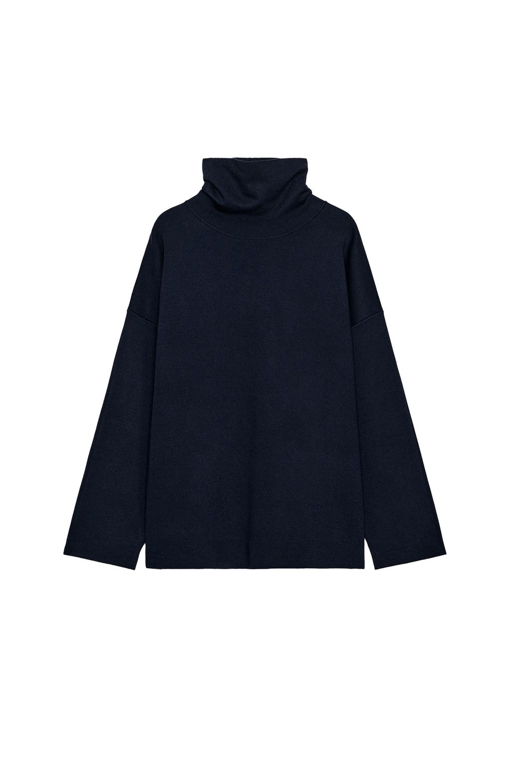 HIGH-NECK KNIT JUMPER