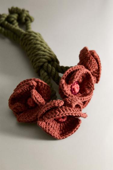 HAUSTIERSPIELZEUG MOHNBLUMENSTRAUSS - Rosa von Zara