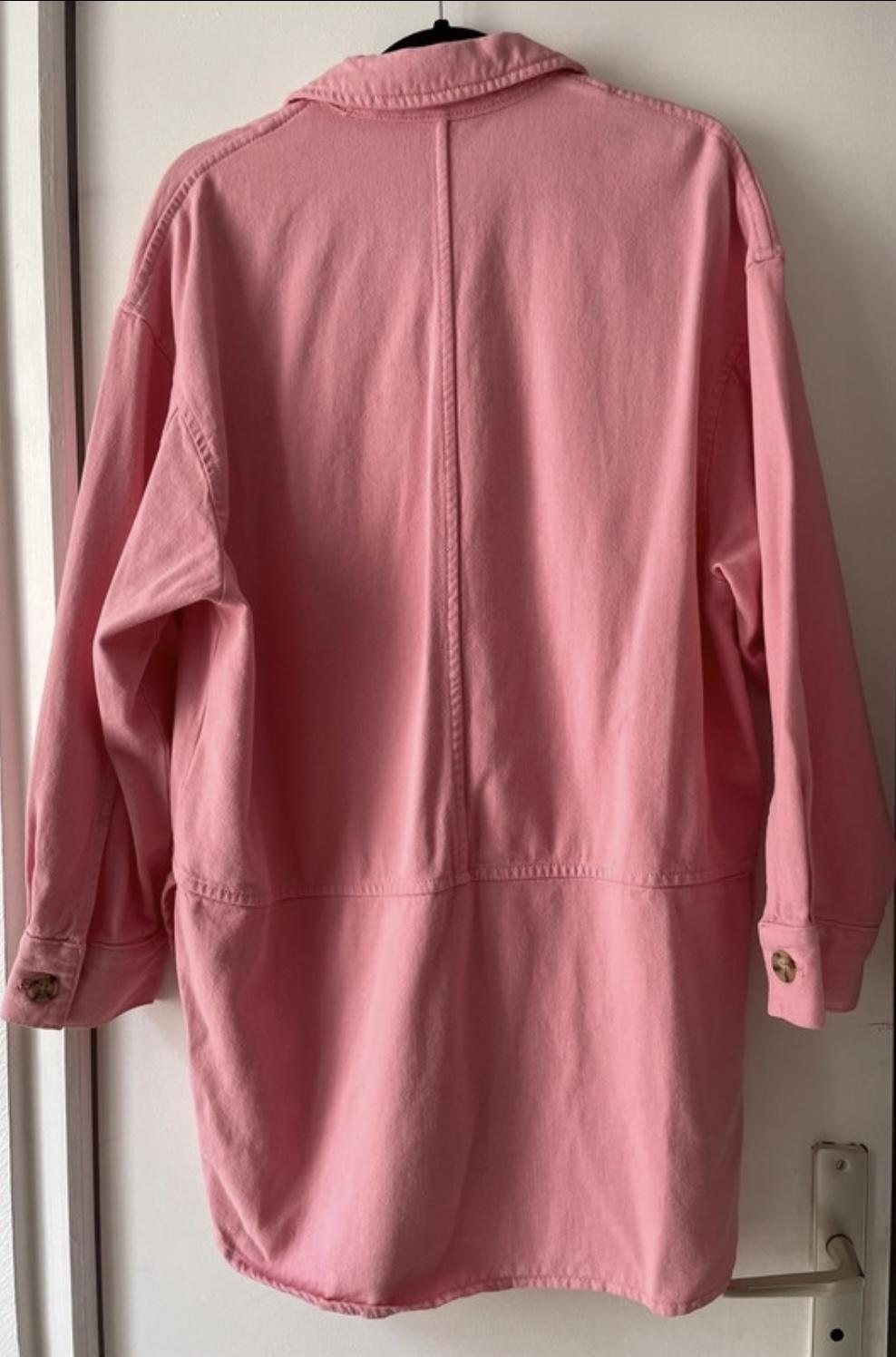 SURCHEMISE EN JEAN ROSE - Image 4