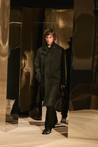 Double-breasted long coat - LIMITED EDITION — Green 1