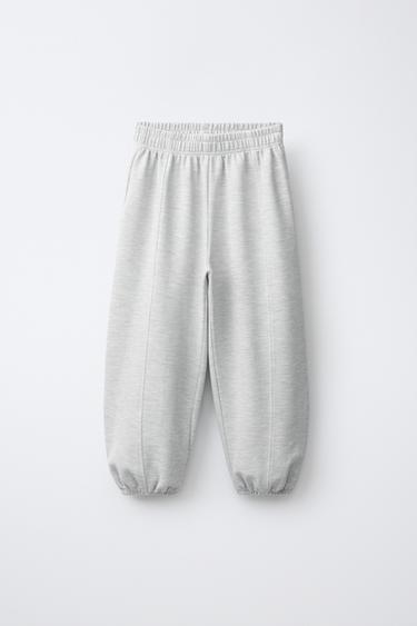 CALÇA JOGGER WAFFLE GYM - Cinza-vigoré da Zara - Imagem 0