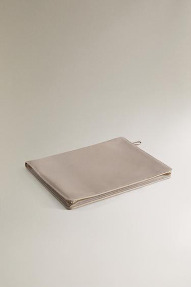 LEATHER CASE - Grey by Zara - Image 1