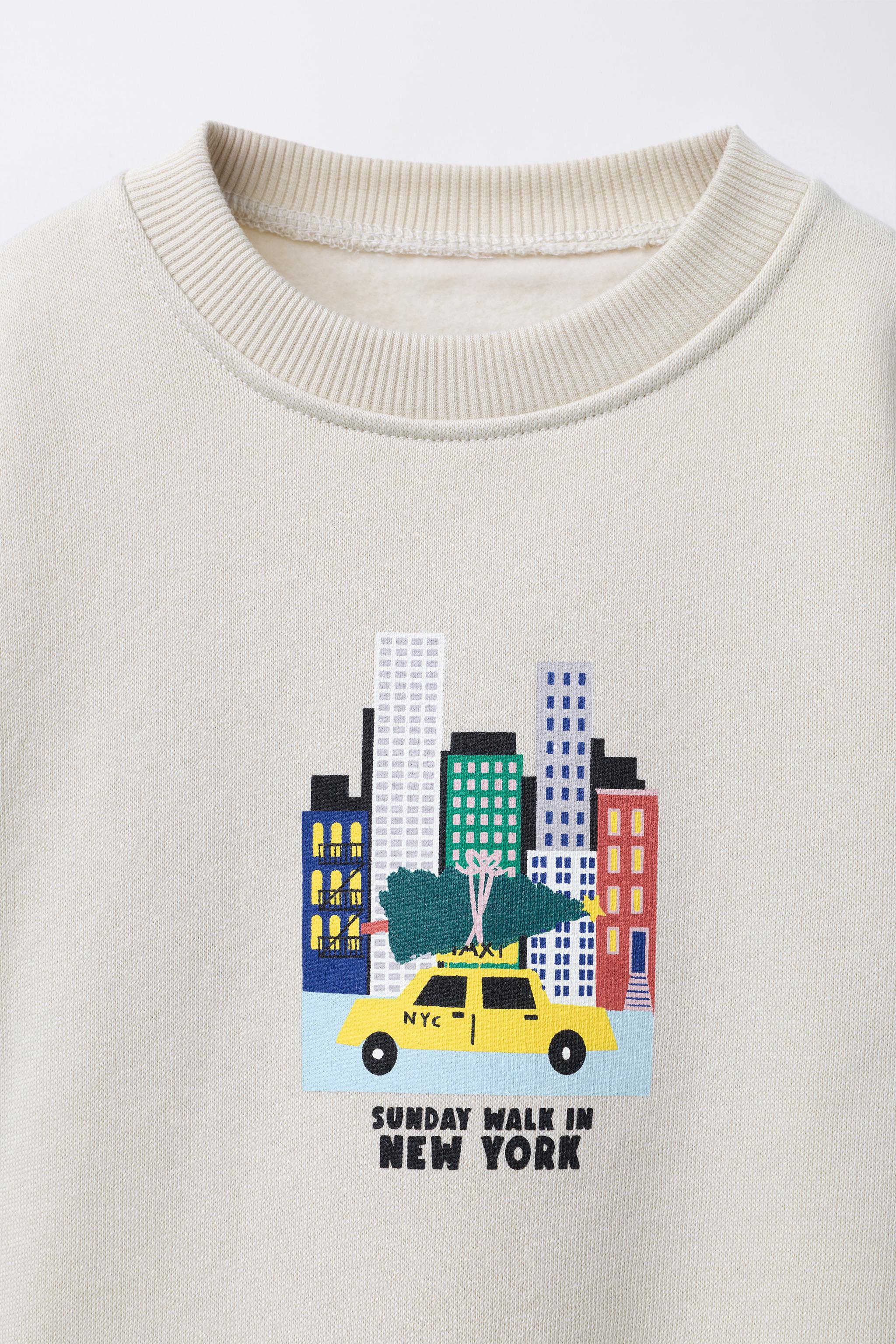 NEW YORK CITY PRINT SWEATSHIRT
